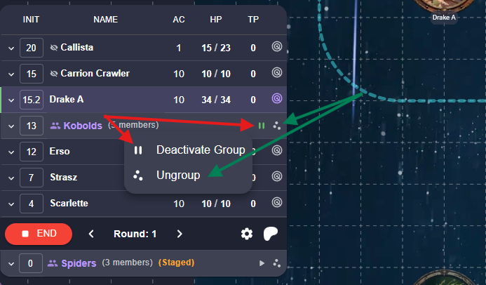 Group Staging
